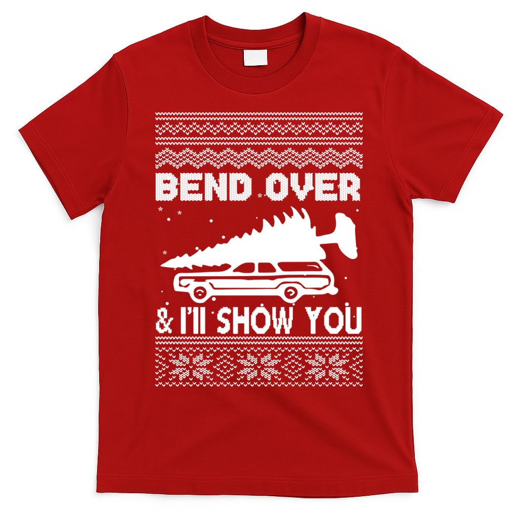 Todd Margo Couples Ugly Christmas Vacation I'll Show You T-Shirt